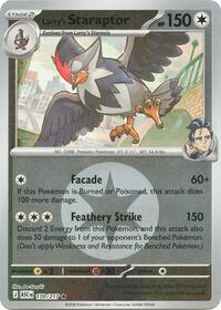 Larry's Staraptor (Energy Symbol Pattern) 170/217 · Reverse Holo