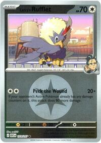 Larry's Rufflet (Energy Symbol Pattern) 173/217 · Reverse Holo