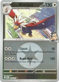 Larry's Braviary (Energy Symbol Pattern) 174/217 · Reverse Holo