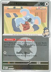 Larry's Komala (Energy Symbol Pattern) 175/217 · Reverse Holo