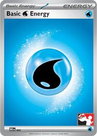 Basic Water Energy - MEE 003 003 Prize Pack Series Cards Pokémon card
