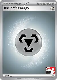 Basic Metal Energy - MEE 008 008 Prize Pack Series Cards Pokémon card