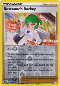 Roseanne's Backup 148/172 Professor Program Promos Reverse Holo Pokémon card
