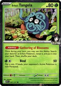 Erika's Tangela (Cosmo Holo) 007/217