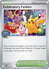 Celebratory Fanfare (Asia Championship Series 24-25) 028 Mega Evolution Promo Pokémon card