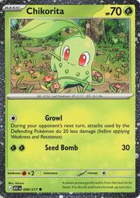 Chikorita (Cosmos Holo) 008/217