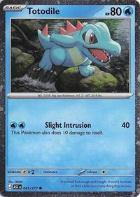 Totodile (Cosmos Holo) 041/217