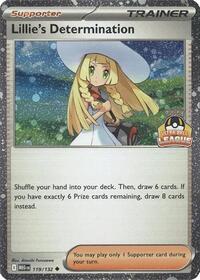 Lillie's Determination (Ultra Ball League) 119/132 Southeast Asia Exclusives Pokémon card
