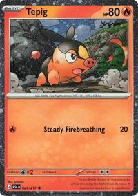 Tepig (Cosmos Holo) 029/217