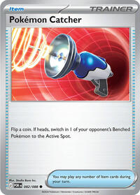 Pokemon Catcher 082/088 Perfect Order Reverse Holo Pokémon card