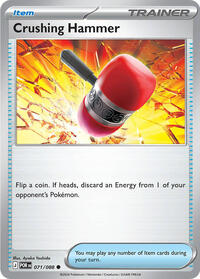Crushing Hammer 071/088 Perfect Order Reverse Holo Pokémon card