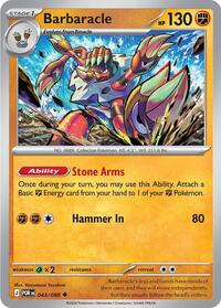 Barbaracle 043/088 · Reverse Holo