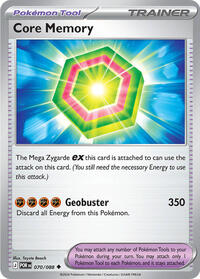 Core Memory 070/088 Perfect Order Reverse Holo Pokémon card