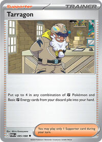 Tarragon 085/088 Perfect Order Reverse Holo Pokémon card