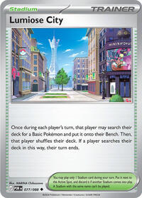 Lumiose City 077/088 Perfect Order Pokémon card