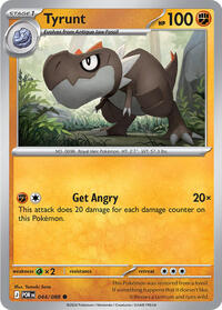Tyrunt 044/088 · Reverse Holo
