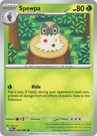 Spewpa 008/088 · Reverse Holo