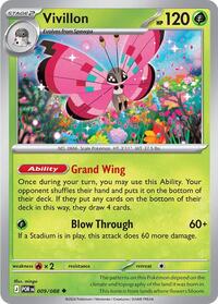 Vivillon 009/088 · Reverse Holo