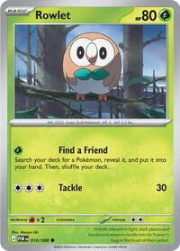 Rowlet 010/088 · Reverse Holo