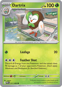 Dartrix 011/088 · Reverse Holo
