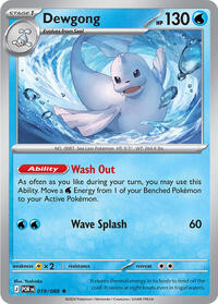 Dewgong 019/088 · Reverse Holo