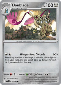 Doublade 057/088 · Reverse Holo