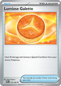 Lumiose Galette 078/088 Perfect Order Reverse Holo Pokémon card