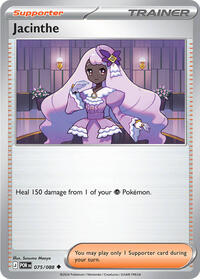 Jacinthe 075/088 Perfect Order Reverse Holo Pokémon card