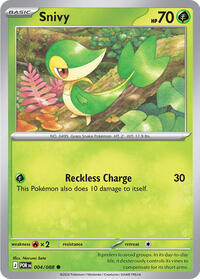 Snivy 004/088 · Reverse Holo