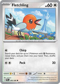 Fletchling 066/088 · Reverse Holo