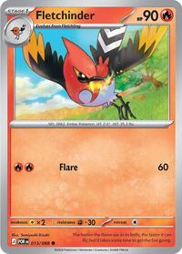 Fletchinder 013/088 · Reverse Holo
