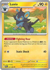 Luxio 027/088 · Reverse Holo