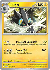 Luxray 028/088 · Reverse Holo