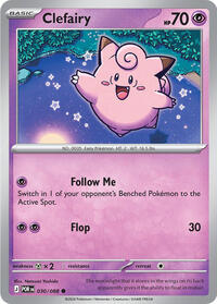 Clefairy 030/088 · Reverse Holo
