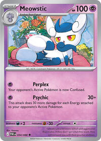 Meowstic 034/088 · Reverse Holo