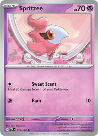Spritzee 035/088 · Reverse Holo