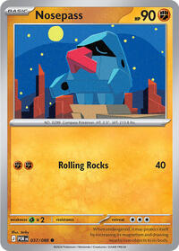 Nosepass 037/088 · Reverse Holo