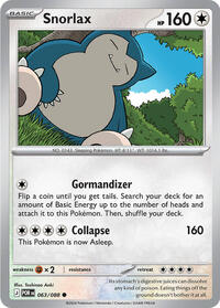 Snorlax 063/088 · Reverse Holo