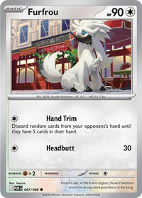Furfrou 067/088 · Reverse Holo