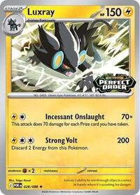 Luxray (Perfect Order Stamped) 028/088