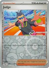 Judge 167/182 Professor Program Promos Reverse Holo Pokémon card