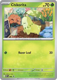 Chikorita (Cosmos Holo) 069
