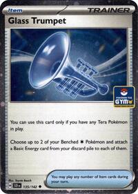 Glass Trumpet (Gym Stamp Asia Exclusive) 135/142 Miscellaneous Cards & Products Pokémon card