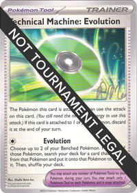 Technical Machine: Evolution - 2025 (Riley McKay) World Championship Decks Pokémon card