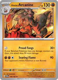 Hisuian Arcanine (Non-Holo) 100/167