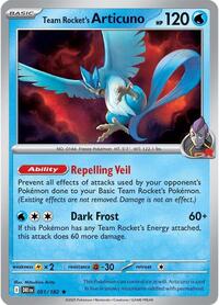 Team Rocket's Articuno (Non-Holo) 051/182