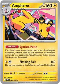 Ampharos 029/086 · Reverse Holo