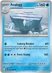 Avalugg 024/086 · Reverse Holo