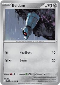 Beldum 059/086 · Reverse Holo