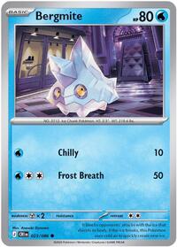 Bergmite 023/086 · Reverse Holo